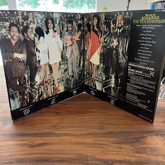 The 5th Dimension The Age of Aquarius Vinyl LP 1969 Gatefold Soul City SCS-92005 - Picture 3 of 9